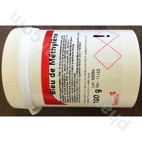 BLEU DE METHYLENE              	sac/100 g